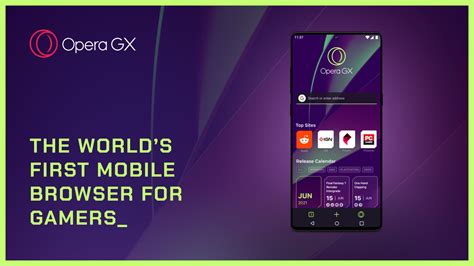 Download Opera GX Mobile for Android .